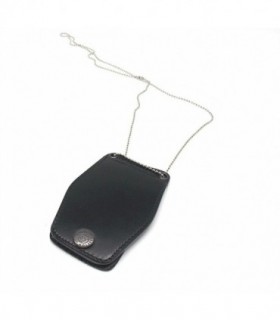 Porta placca neutra con catenella