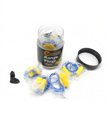 Tappi auricolari Caldwell spugna con cordicella