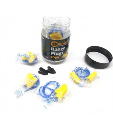 Tappi auricolari Caldwell spugna con cordicella