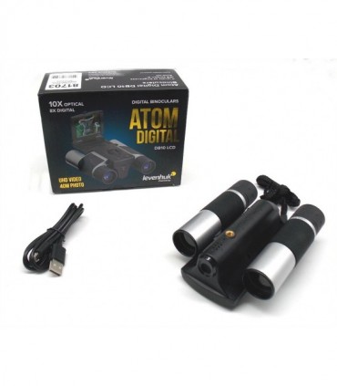 Binocolo Levenhuk Atom Digital 10x25 con display DB10 LCD