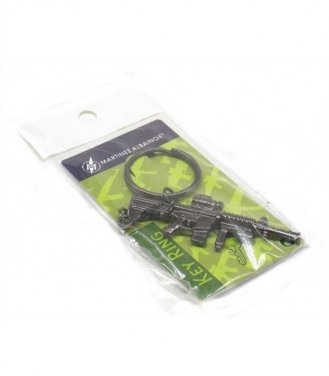 Portachiavi miniatura arma fucile M4 con Red-dot 09422
