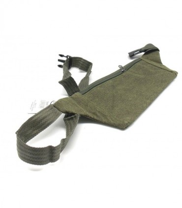 Tasca marsupio Barbaric in tessuto canvas leggero colore verde