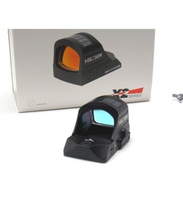 Mirino olografico Holosun a pannelli solari punto rosso 2 MOA DOT
