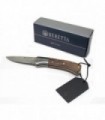 Coltello Beretta manico in noce