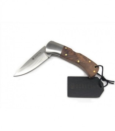 Coltello Beretta manico in noce