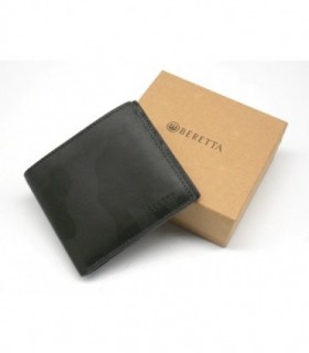 Portafoglio Beretta Bifold in pelle verde