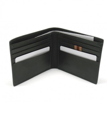 Portafoglio Beretta Bifold in pelle verde