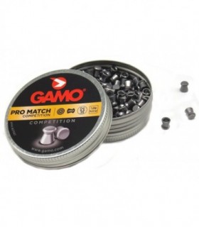 Pallini Gamo Pro Match testa piatta calibro 5,5 per carabina aria compressa
