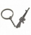 Portachiavi miniatura metallo arma fucile M16 09420