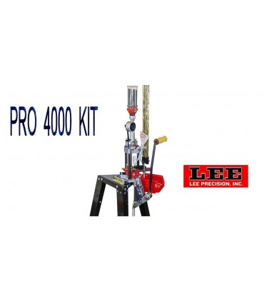 Lee Pressa PRO 4000 kit 91555 9 mm luger 9x21 a 4 stazioni
