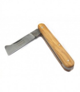 Coltello per innesto manico ulivo 189 19 cm