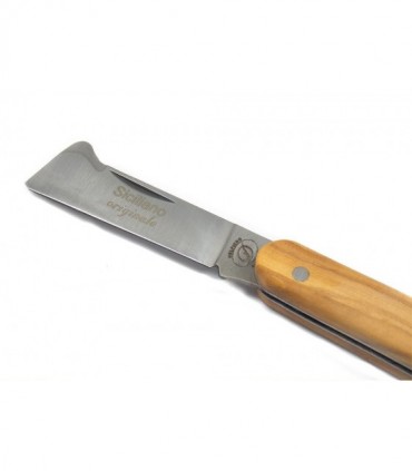 Coltello per innesto manico ulivo 189 19 cm