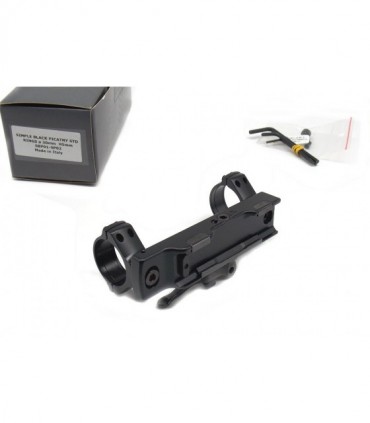 Attacco monoblocco Contessa con anelli da 30 mm per base weaver