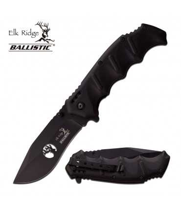 copy of ER-A167BK- Hunting Knife - SPRING ASSISTED KNIFE 4.9" CLOSED