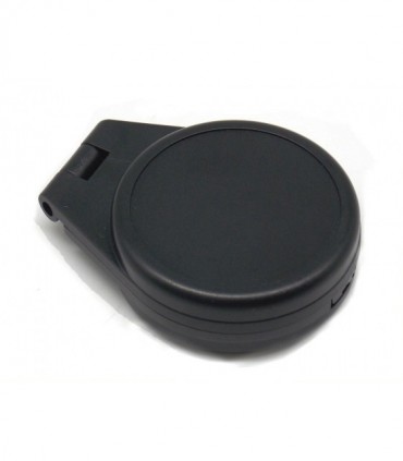 Bussola in plastica nera ad olio