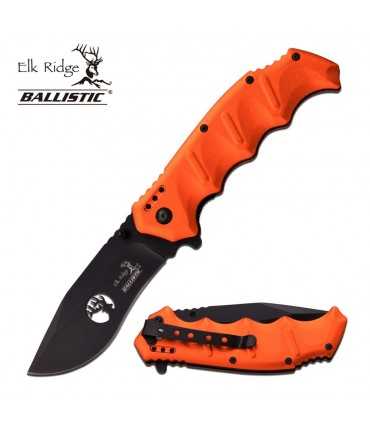 copy of ER-A167BK- Hunting Knife - SPRING ASSISTED KNIFE 4.9" CLOSED