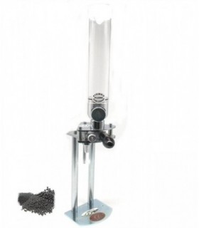 Dosatore micrometrico Delfiero per piombo con tubo in plexiglass