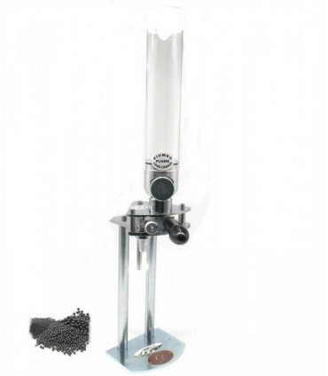 Dosatore micrometrico Delfiero per piombo con tubo in plexiglass