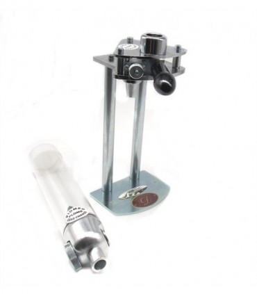 Dosatore micrometrico Delfiero per piombo con tubo in plexiglass