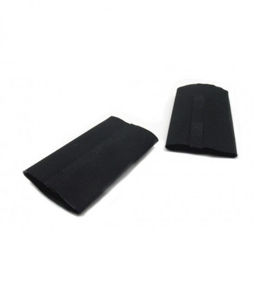 Spalline nere senza perfilo tubolari neri neutri