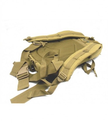 Zaino tattico Delfiero modello Patton 35 litri colore coyote o verde oliva woodland mandra night