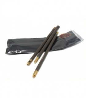Bacchetta Delfiero legno per pulizia fucile asta 3 pezzi con custodia