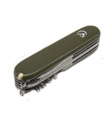Coltello multiuso 12 usi manico verde