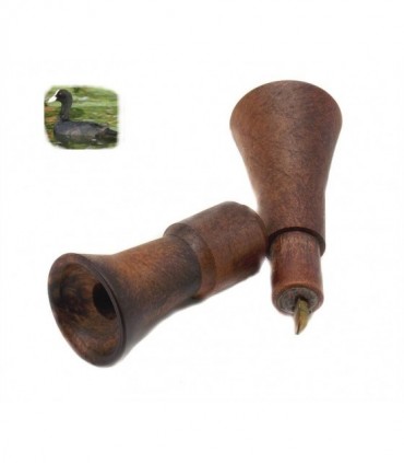 Richiamo folaga legno scuro