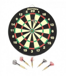 Bersaglio Harrows family con 6 dardi