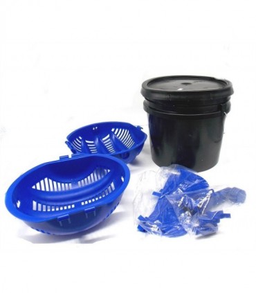 Separatore di graniglia Frankford con secchio e graniglia