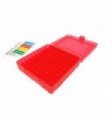 Scatola MTM in plastica rossa 100 colpi porta munizioni calibro 45 ACP