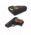 Pistola Bruni a salve 315 auto calibro 8 mm guancette in legno Top Firing