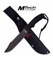 MT-20-57 Coltello militare a lama fissa da 18 cm acciaio inox con fodero SURVIVAL Outdoor