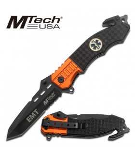 MT-740EM Coltello EMERGENCY Medico esculapio taglia cavi e rompi vetro lama inox SOCCORSO