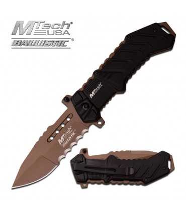 MT-A928 - MTech Ballistic USA - Spring assisted POLICE knife 4,75"