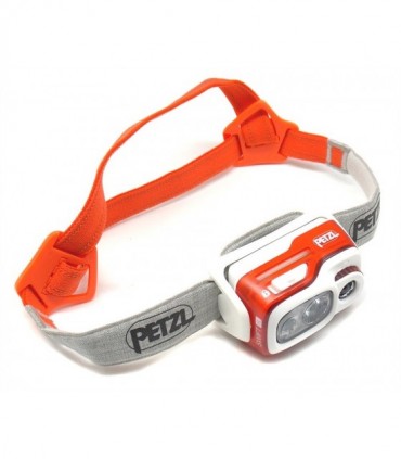 Torcia Petzl frontale Swift RL 900 lumes ricaricabile da speologo