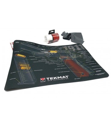 Tappetino Tekmat per la pulizia con stampa esploso Colt 1911