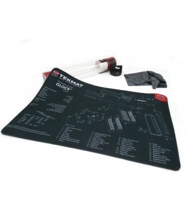 Tappetino Tekmat per la pulizia con stampa esploso Glock