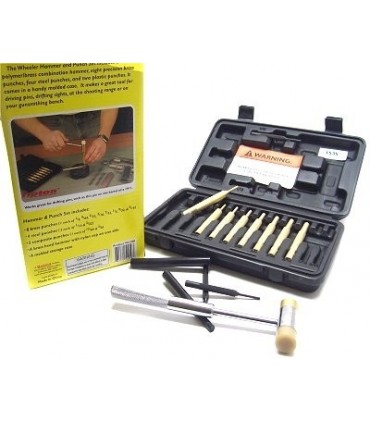 Martello con testa in ottone 951900 con cilindri per smontaggio armi