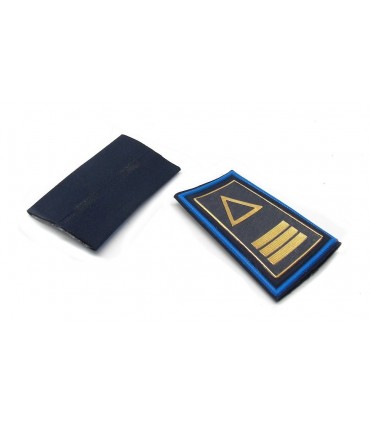 Tubolari ispettore principale di Polizia Municipale con riquadro