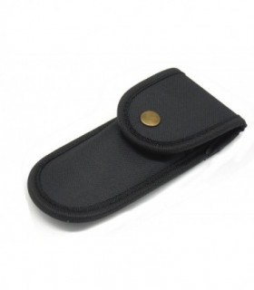 Fodero in nylon nero per coltello doppia tasca