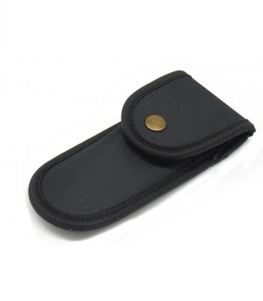 Fodero in nylon nero per coltello doppia tasca