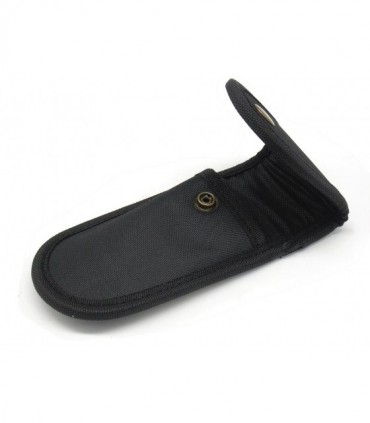 Fodero in nylon nero per coltello doppia tasca