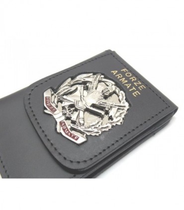 Portafoglio Vega cuoio 1WD54 Forze Armate