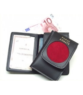 Portafoglio Vega cuoio 1WD12 forze armate