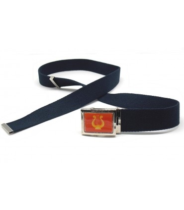 Cintura Vega Banda Musicale in tela blu 2V7B