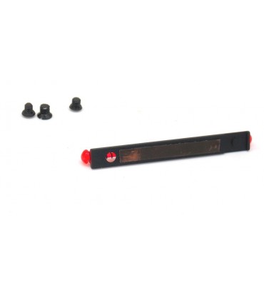 Mirino Super Big Dot per fucile a fibra ottica LPA con vite ed adesivo