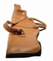 Fodero Delfiero in pelle di vitello per carabina 123 cm con bretella