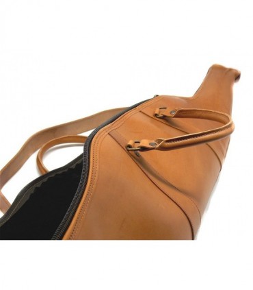 Fodero Delfiero in pelle di vitello per carabina 123 cm con bretella