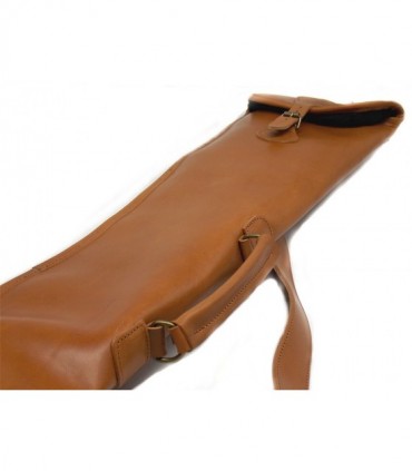 Fodero Delfiero in pelle di vitello per fucile con bretella